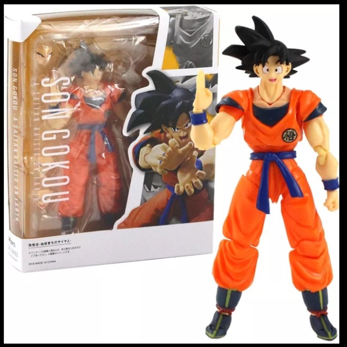 ✅Baru Shf Dragon Ball Super Son Goku Normal Saiyan Form Kws Figure Terbatas