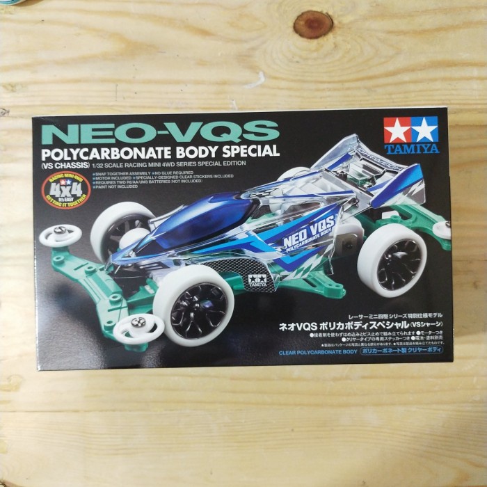 ✅New Tamiya 95633 Neo Vqs Polycarbonate Body Special Vs Chassis Terbaru