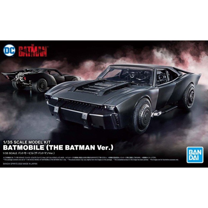 ✨New 1/35 Batmobile The Batman Ver. Dc Bandai Terbatas