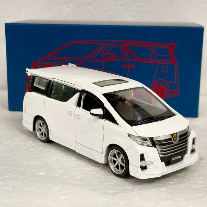 ✅COD Diecast Jackiekim 1:32 New Toyota Alphard Modif Rowen Jepan Terbaru
