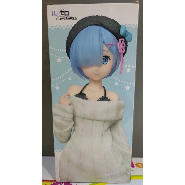 ✅Baru Taito Re Zero Precious Rem Knit Dress Ver Action Figure Terbatas