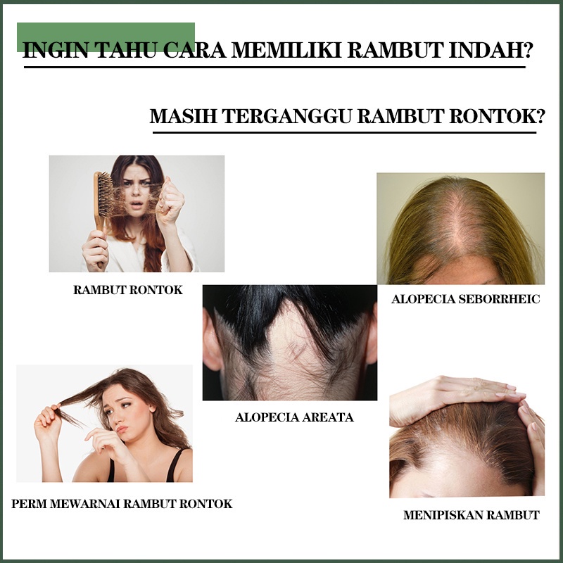 penumbuh rambut Hair growth serum penumbuh rambut botak serum penumbuh rambut 20ml serum rambut