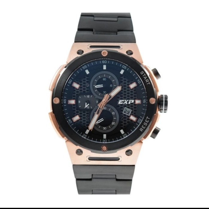 ✅Ready Expedition 6837 Black Rosegold Jam Tangan Pria Original Bisa Sameday