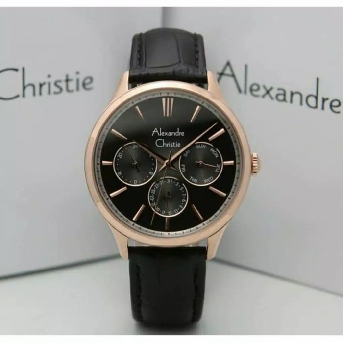 ✅Ori Alexandre Christie Ac6569 Ac 6569 Jam Pria Original Diskon