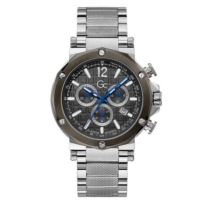 ✅Ori Guess Collection Gc Y53006G5Mf Spirit Chrono Metal Terbaru