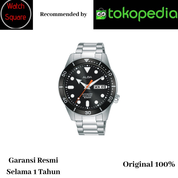 ✅Ori Alba Automatic Al4169X1 Original Jam Tangan Pria Original Terbatas