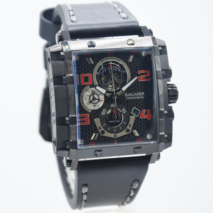 ✅Sale Balmer B.8130MbLt - Jam Tangan Pria Kulit Original - Black Bisa Gojek