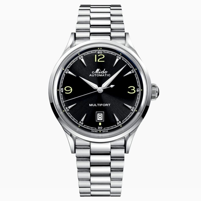 ✅Sale Mido M040.407.11.057.00 Multifort Powerwind Automatic Black Dial Terbaru