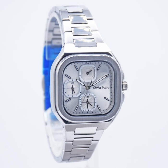✅Baru Jam Tangan Wanita Christ Verra Cv 920362L-11 Slv Original  Garansi Bisa Gojek
