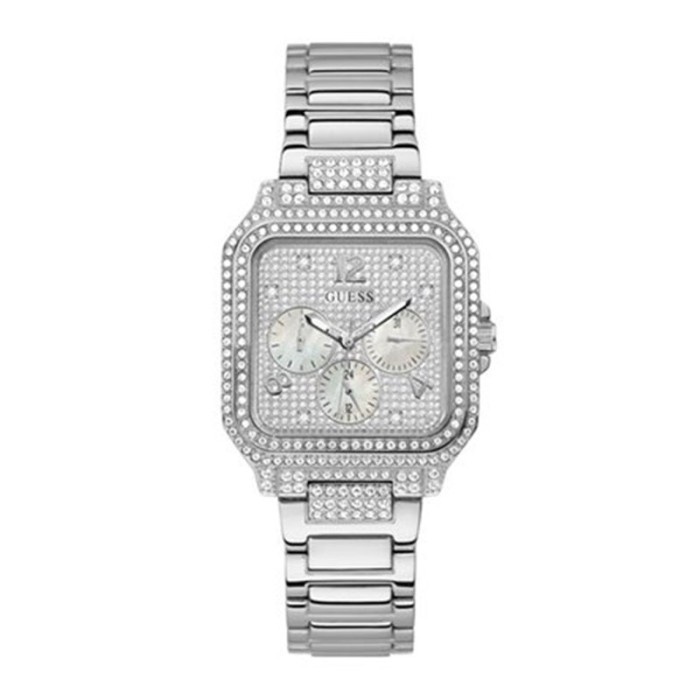✅New Ori Jam Tangan Wanita Guess Gw0472L1 Deco-Silver Limited