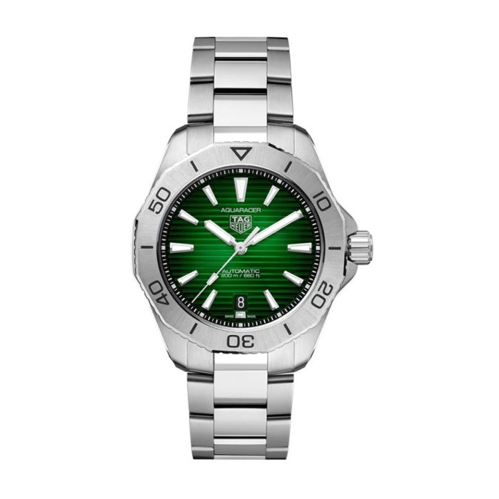 ✅Ori Tag Heuer Wbp2115.Ba0627 Professional 200 Automatic Green Limited