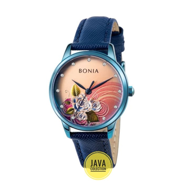 ✅New Jam Tangan Wanita Bonia Bnb10507-2877 Blue Original Diskon