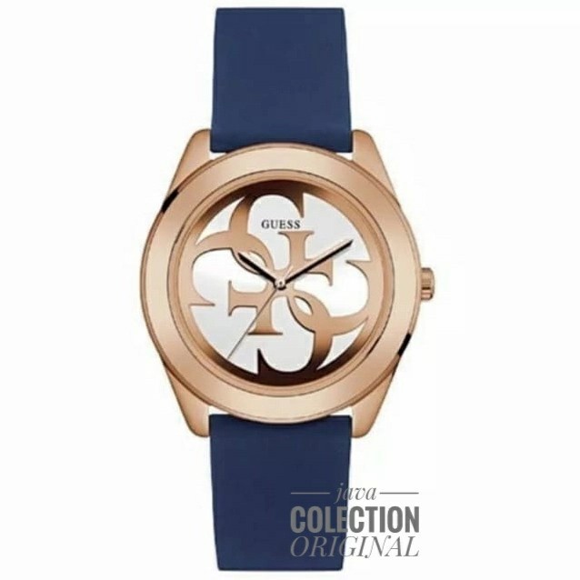 ✅Baru Jam Tangan Wanita Guess W1146L2 Blue Original Resmi Berkualitas