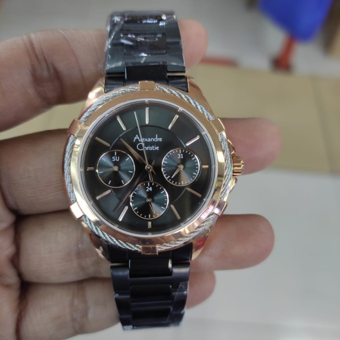 ✅New Jam Tangan Wanita Original Alexandre Christie Ac 2841 Bf Stainless Ste Bisa Sameday
