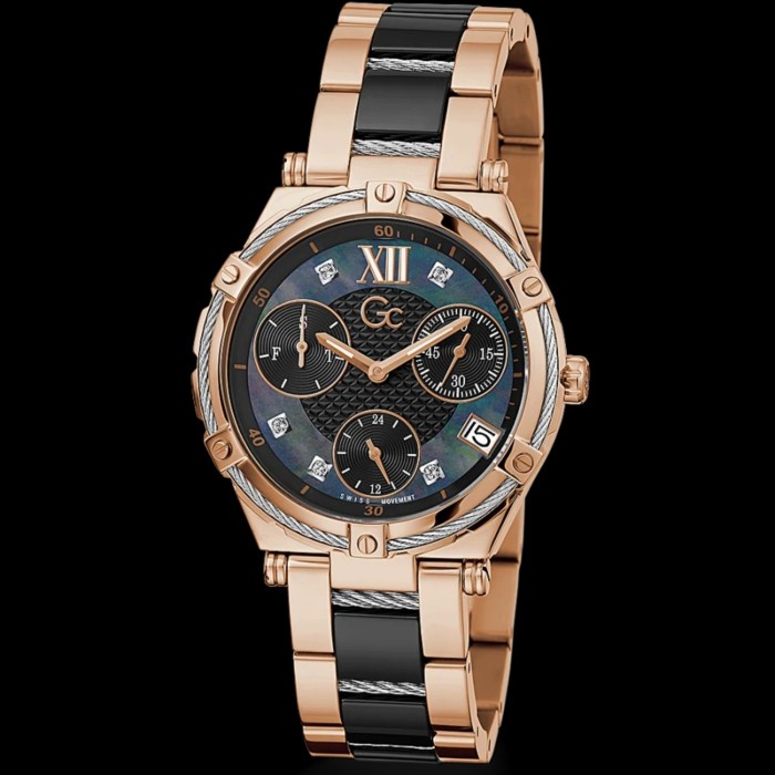 ✅New Gc Guess Collection Y87001L2Mf Wanita Swiss Movement Original Garansi Bisa Gojek