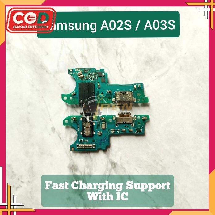 Papan Cas Samsung A02S A03S Fast Charging Konektor Charger Board Flex