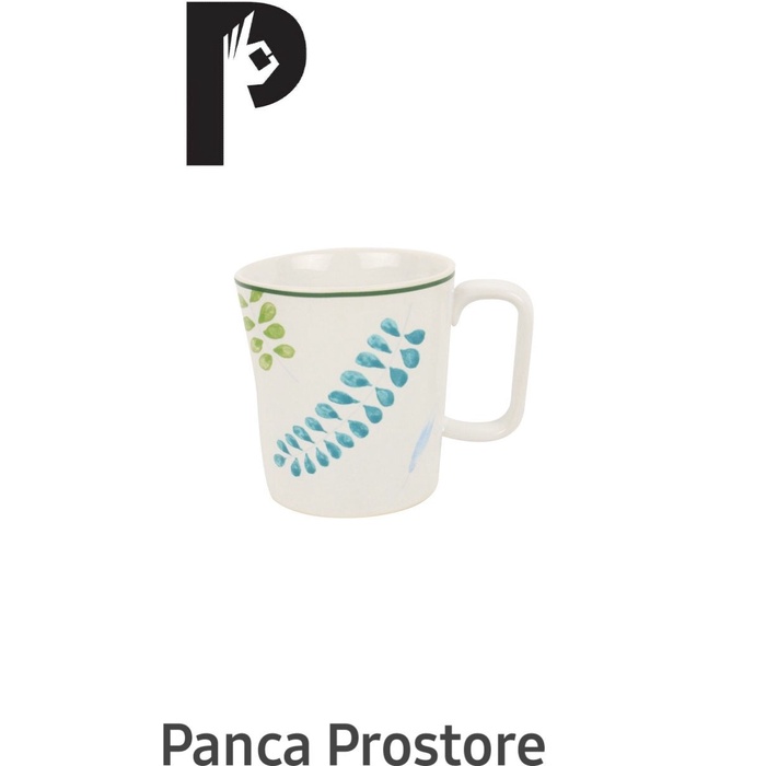 ✅Termurah Appetite Set 6 Pcs Gelas Mug Pallete Jeviana - Hijau Terbatas