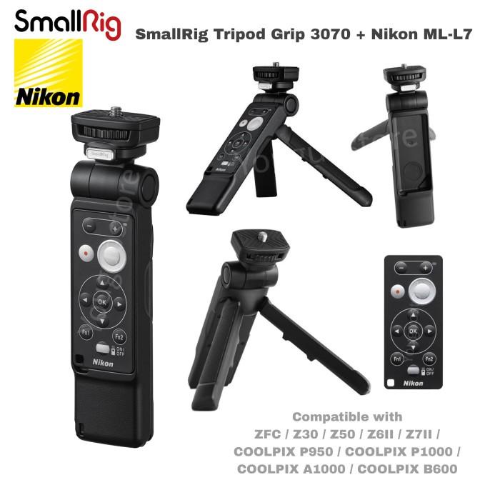 Nikon Ml-L7 Bluetooth Remote Control + Smallrig Tripod Grip 3070