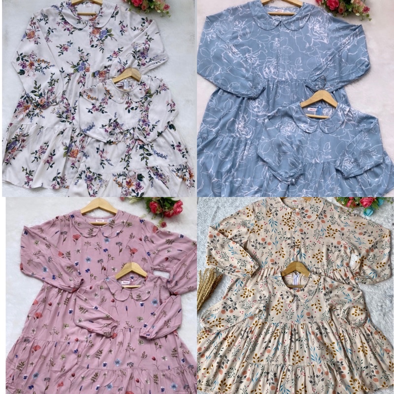 [NAYANG] Baju Couple Ibu dan Anak Perempuan | Syakira Couple