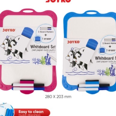 

[D57☀] PAPAN TULIS SET WHITEBOARD JOYKO WBS-170CO BLUE PINK PERLENGKAPAN SEKOLAH ANAK ATK GROSIR MURAH WBS 170 CO LUCU PASTEL..!