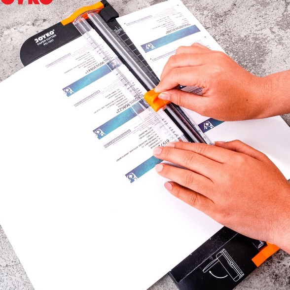 

(E30☎) JOYKO PAPER CUTTER A4 F4 FOLIO / PEMOTONG KERTAS RESI INVOICE ONLINE A4 F4 FOLIO PC-1637 TERLARIS.!