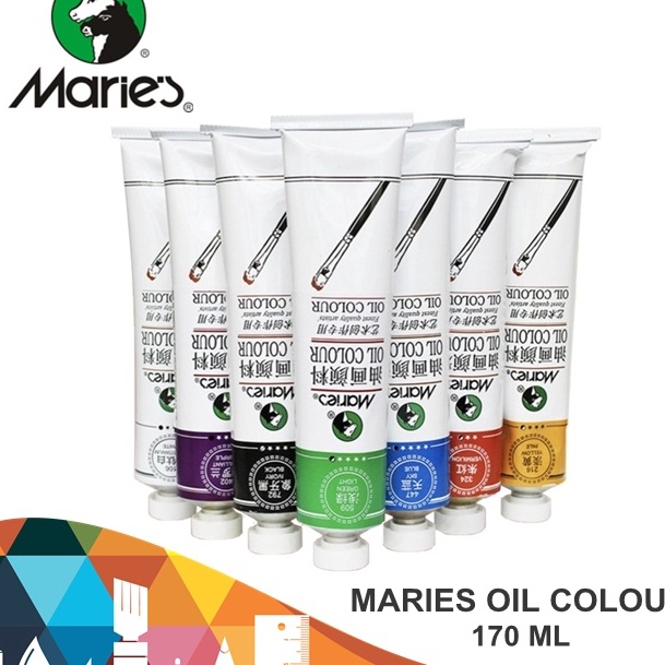 

(W30㊚] MARIES OIL COLORS PAINT 170ML / MARIES OIL 170ML / CAT MINYAK / MARIES OIL / CAT LUKIS..!