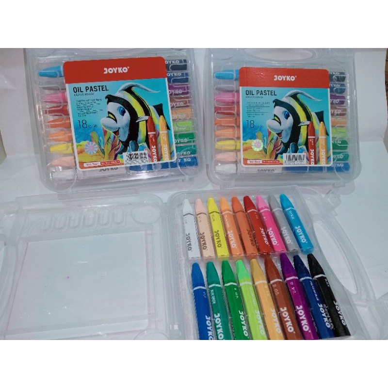 

Oil pastel/ Crayon JOYKO 18 Warna