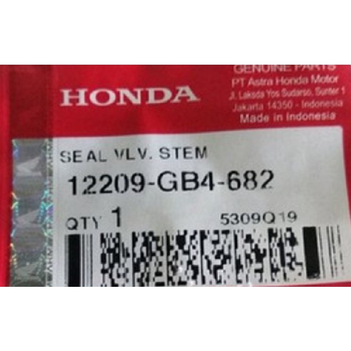 Seal Klep ( Seal Valve Stem )Supra X 125/Beat/Vario 12209GB4682 ORIGINAL