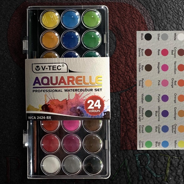 

[C52♫] Cat Air V-TEC Aquarelle 24 Warna..!