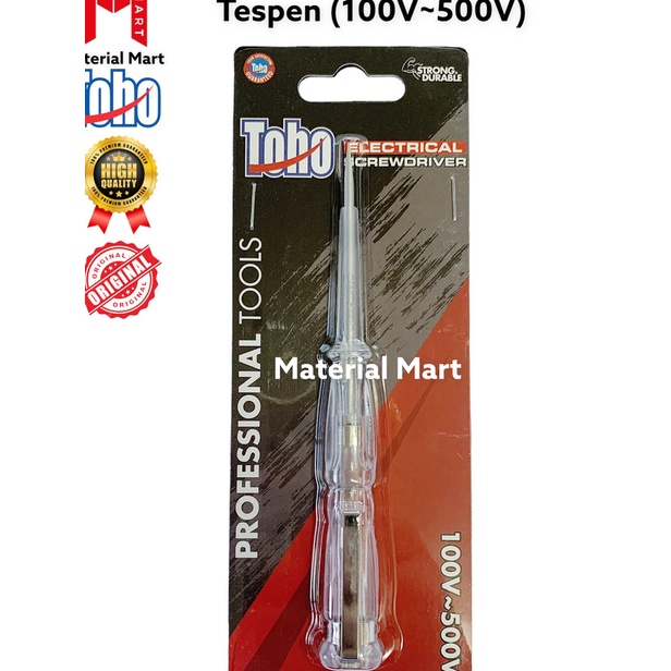 (1 PC) Tespen Toho Min Premium | Obeng Tespen (-) | Obeng Listrik ORI ♛xsf【