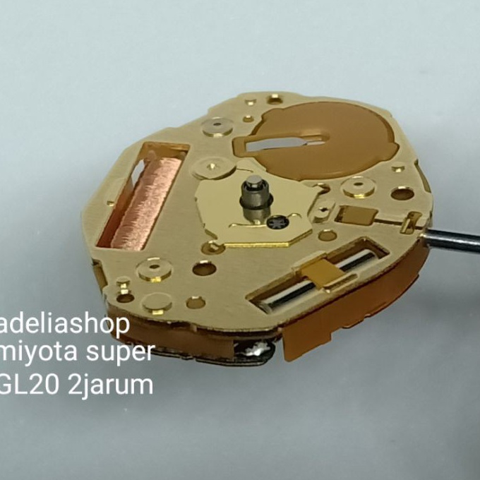 [O90-✉> mesin jam tangan miyota super GL20 dua jarum (2)㊠.