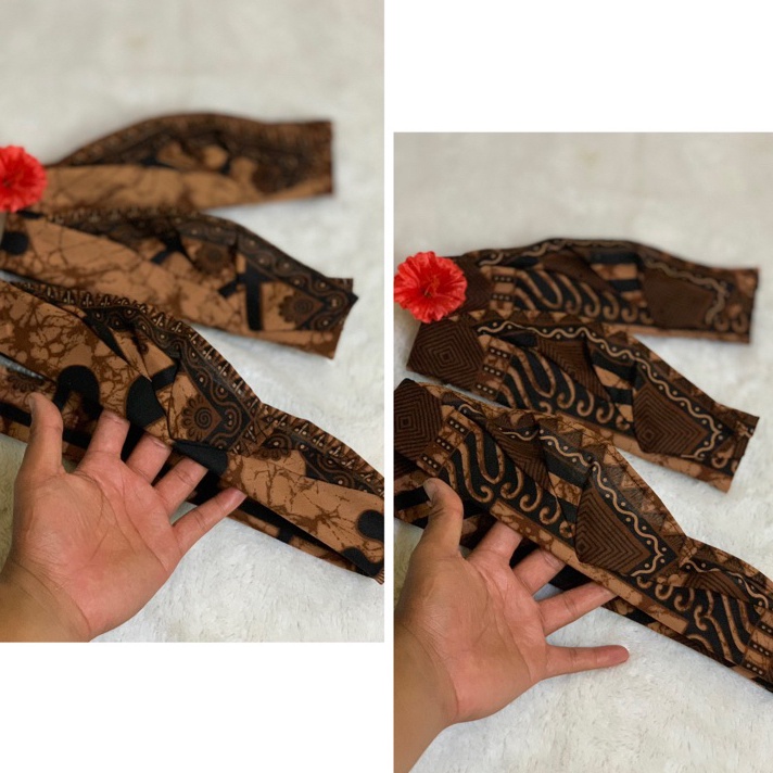 [E82I☎) UDENG BATIK SIBAKAN NAYAH SETENGAH JADI | PAKAIAN ADAT BALI | UDENG BATIK BALI❦..