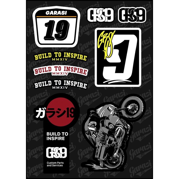 

TERBARU GARASI 19 - STICKERS PACK