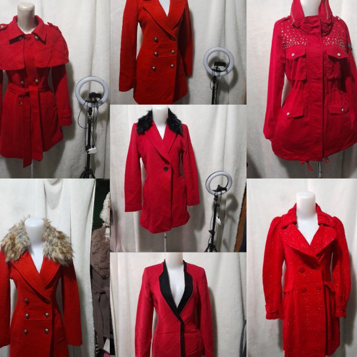 (A3-0☑] Coat Wool Merah 3 Kg..