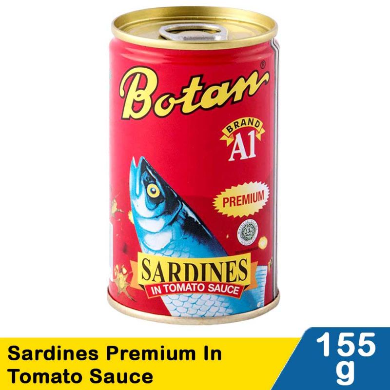 

Botan Sardines Premium In Tomato Sauce 155G