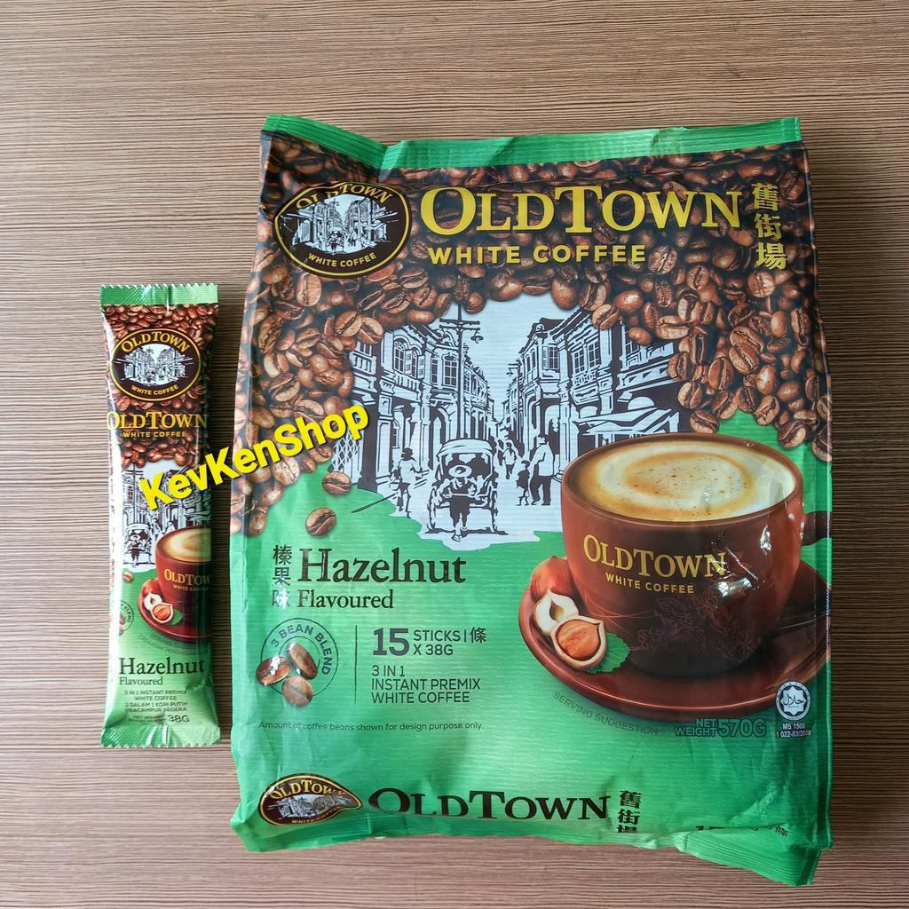 

Oldtown White Coffee Old Town Malaysia Hazelnut 3In1 Kopi 15 Sachet