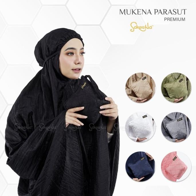 Mukena Parasut Travel Traveling Sakeena