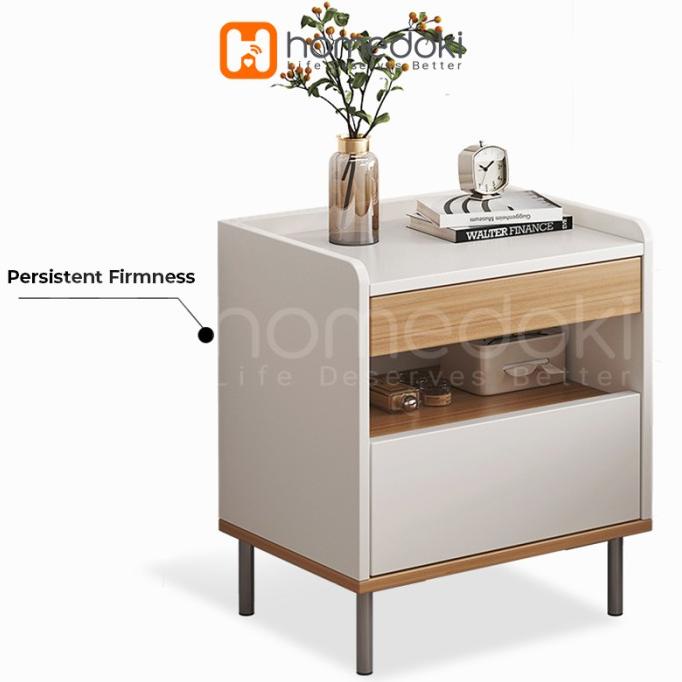 MEJA NAKAS KECIL / BED SIDE TABLE MINIMALIS SERBAGUNA / Meja Sudut