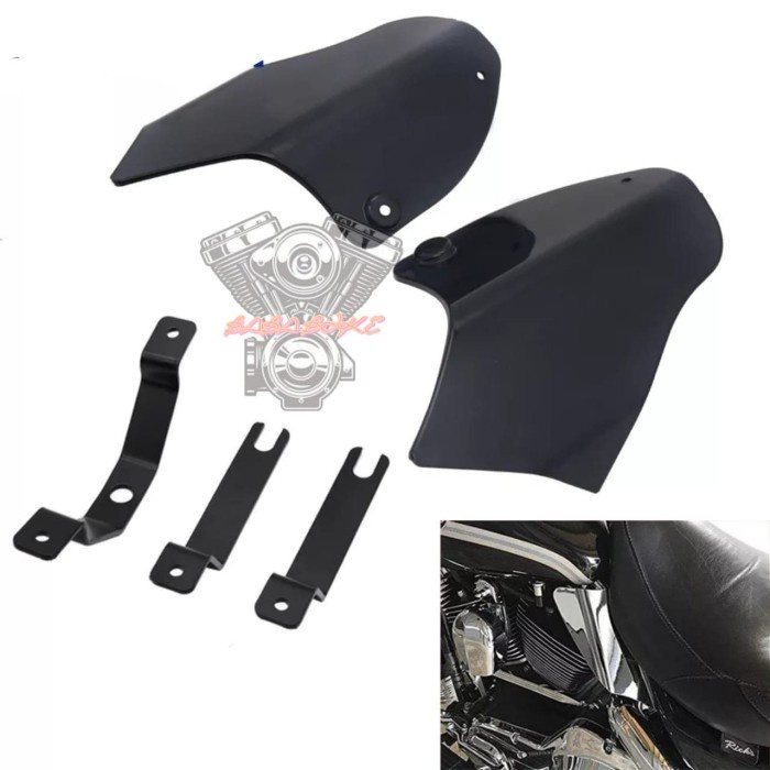 Heat deflector harley fatboy softail penahan panas fatboy softail