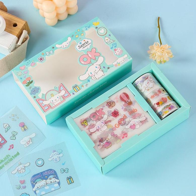 

Stiker Sticker Momo Nono & CICI Stiker Sanrio set roll terbaru