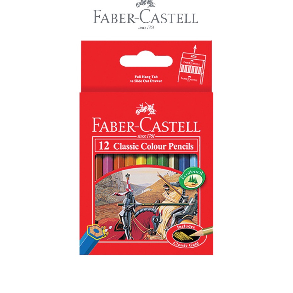 

Bestseller Faber-Castell Classic Colour Pencils 12S