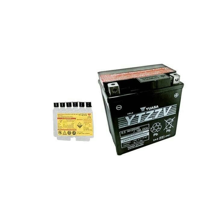Accu / aki motor Kering Yuasa YTZ7V Nmax, aerox 155 star