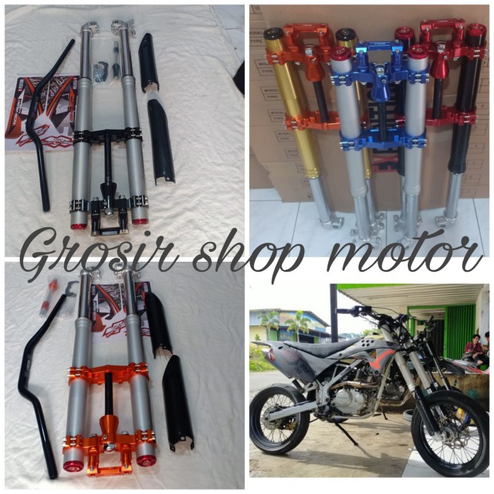 TERBARU USD EXPEDITION REAL JUMP KLX150 - DTRACKER / SHOCK USD KLX - DTRACKER