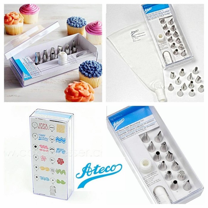 

✅Termurah Spuit Ateco Korea Set 14 Pcs Spuit Ateco Ori Spuit Spuit Dekorasi Kue Limited