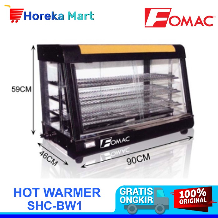 [New] Hot Showcase Atau Showcase Pemanas Makanan Shc-Bw1 Fomac Bisa Sameday