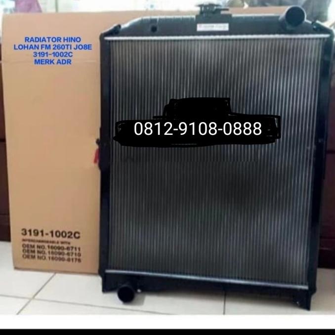 RADIATOR HINO LOHAN FM 260TI RADIATOR ASSY ADR 2PLY 3191-1002