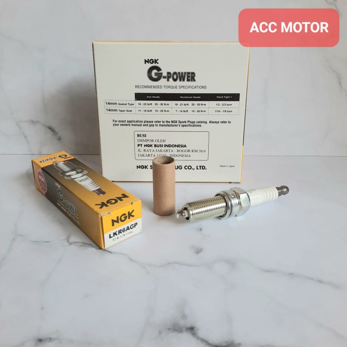 Busi Suzuki New Ertiga 2016-2017 LKR6AGP NGK Platinum Asli best