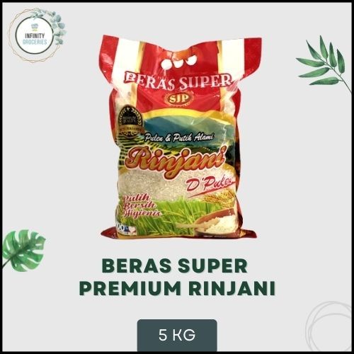 

BERAS SUPER PREMIUM RINJANI D'PULEN 5 KG MURAH !