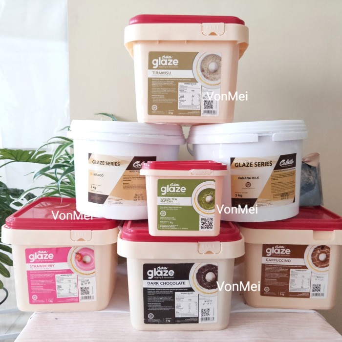 

COLATTA Glaze Tiramisu Strawberry Dark Chocolate Banana Glaze 250 gr