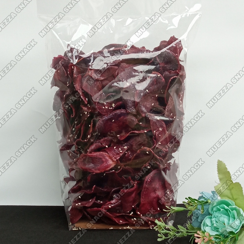 

500 Gram Keripik Ubi Wijen Gula Caramel Manis / Makanan / Kripik / Cemilan